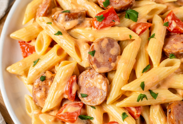 Creamy Smoked Sausage Pasta