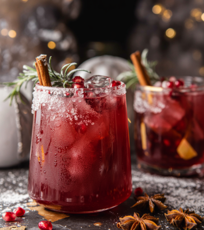 Spiced Christmas Margarita