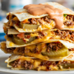 Cheeseburger Quesadilla