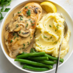 Creamy Chicken in White Wine Sauce