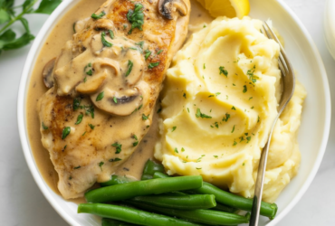 Creamy Chicken in White Wine Sauce