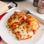 Crockpot Ravioli Lasagna