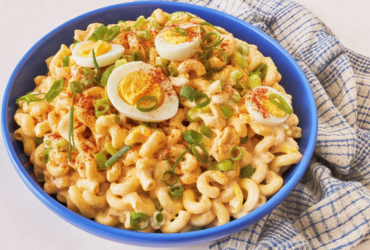 Deviled Egg Macaroni Salad