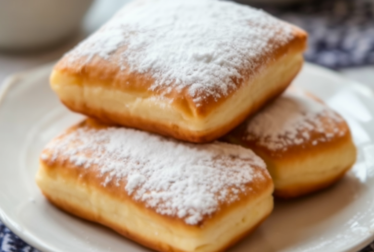 Fluffy Vanilla French Beignets