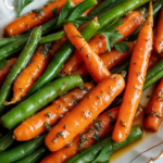 Honey Glazed Carrots and Green Beans