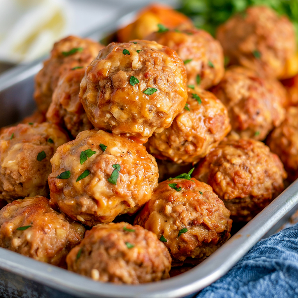 Rotel Cream Cheese Sausage Balls