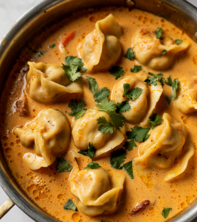 Creamy Coconut Curry Soup With Dumplings