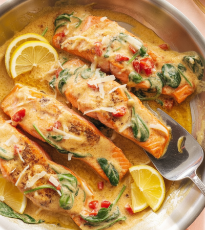 Creamy Tuscan Salmon