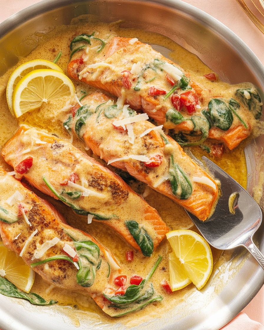 Creamy Tuscan Salmon