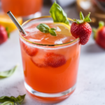 Strawberry Basil Lemonade