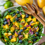 Mango Cucumber Salad with Blueberries and Avocado
